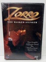 Zorro The Masked Avenger (DVD, 3 Disc, 2008) NEW 3 Serials + Bold Caballero Film - £7.91 GBP