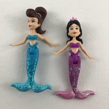 Disney Princess The Little Mermaid Ariel Sisters Sparkle Figure Set Merm... - £15.44 GBP