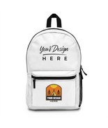 Custom Unisex Backpack | Lightweight School Bookbag | Personalized Trave... - £38.45 GBP