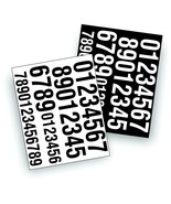 Football Baseball Helmet Number Decal Sticker Set, Team Player Athlete U... - £10.88 GBP