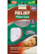 HEADACHE AND MIGRANE RELIEF - PILLOW CASE - AS SEEN ON TV - $9.85