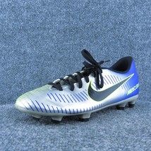Nike Mercurial Neymar Men Soccer Cleats Shoes Silver Synthetic Lace Up Size 6.5 - £27.76 GBP