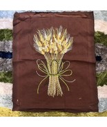 Vtg Paragon Completed Crewel Embroidery Shock O Wheat Barbara Sparre Whe... - £18.88 GBP