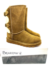 BEARPAW Eloise Mid Calf Suede Boot - Hickory / Champagne US 8M / EUR 39 - £35.18 GBP