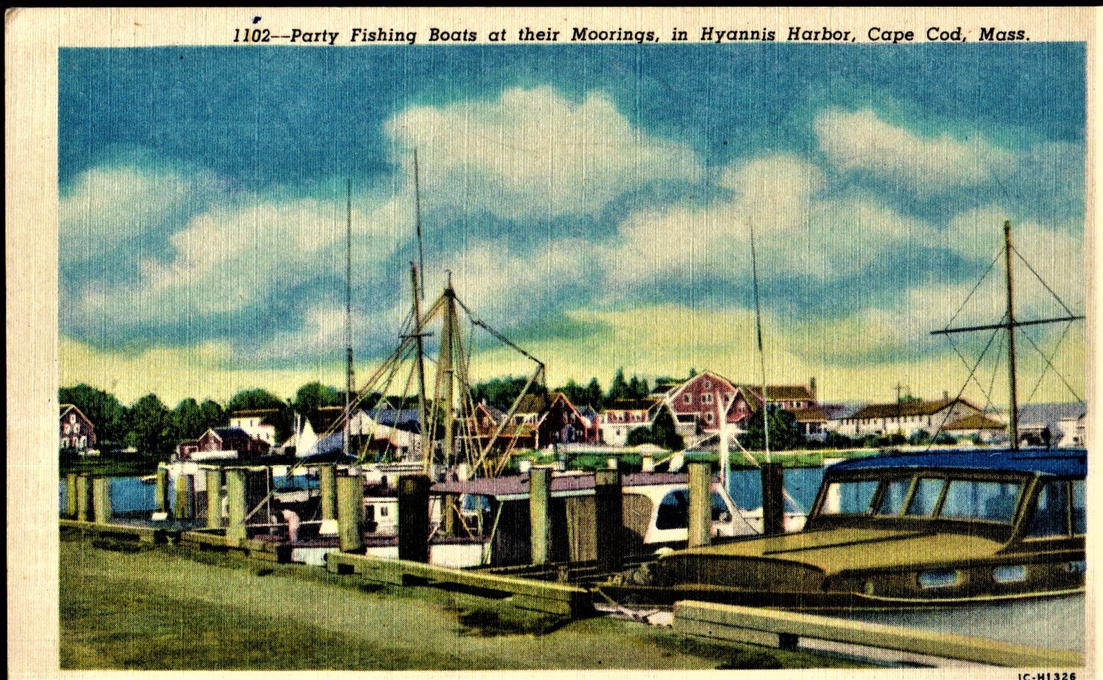South Yarmouth, Cape Cod, Mass. Vintage postcard - $2.20