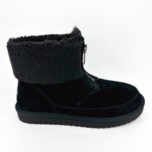 Koolaburra by UGG Lytta Mini Black Womens Faux Fur Shearling Boots - £43.92 GBP