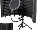 A Portable Vocal Booth Recording Device For Studio Recordings, Podcasts,... - $39.97