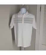 Ben Hogan Performance Men&#39;s Collared Polo Shirt ~ Sz S  ~ White ~ Short ... - $22.49