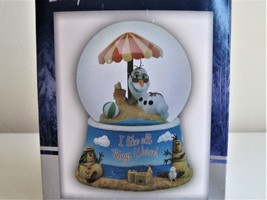 Obo~Nib~Disney&#39;s Frozen Olaf &quot;In Summer&quot; Musical Snow Globe Ltd Edition Rare - £35.39 GBP