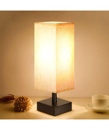 Small Table Lamp for Bedroom - Bedside Lamps for Nightstand, Minimalist ... - £37.98 GBP