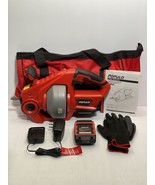 Populo CDAL-2004 Red 20 Volt Max Lithium-ion Battery Drain Auger Kit 25&#39;... - $109.07 CAD