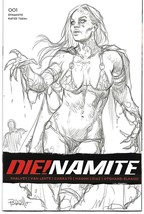 Die!Namite #1 50 Copy Parrillo B&amp;W Incv (Dynamite 2020) - £34.78 GBP