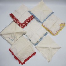 Lot of 7 Womens Handkerchief - £15.79 GBP