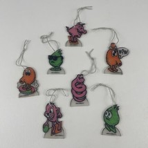 Shrinky Dinks Q*Bert Lot Christmas Ornaments by Colorforms Vintage 1983 80s Toys - £25.99 GBP