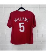 Phillies MLB T Shirt Nick Williams Majestic Brand Mens Large  - £10.14 GBP