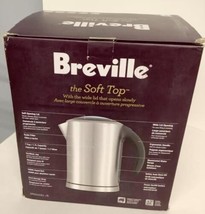 Breville SK500XL Soft Top ikon 54oz Stainless Steel SILVER Electric Kettle - £56.52 GBP