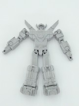 Voltron Figure Articulated Flexi Silver 5&quot; 3D Printed Figure - £23.11 GBP