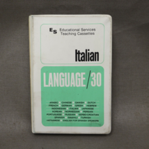 Vtg Educational Services Teaching Cassettes Italian Language Complete Set - £21.27 GBP