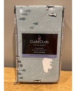 Cuddl Duds Heavyweight Flannel STANDARD/QUEEN Pillowcases Set 2 Arctic C... - $54.14 CAD