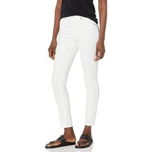 Blank NYC The Stanton Capri Stretch Denim Jeans Mid Rise Cropped White S... - $26.99