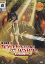 Anime DVD Tensei shitara Ken deshita Vol.1-12 End (Reincarnated as a Sword)  - £25.57 GBP