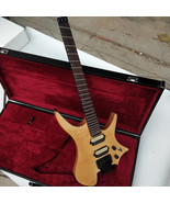  Fan Fretted 6 Strings Headless Electric Guitar,Mahogany Body No Hardcas... - $4,961.38 MXN