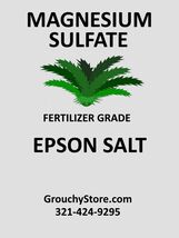 EPSOM SALT (Magnesium Sulfate) Fertilizer Grade - BULK 13.99 - 58.28 SHI... - $13.85+