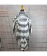 Vineyard Vines Frost/Navy Funnel Neck Pullover Dress Size M Style # 2Q25... - $78.53 CAD