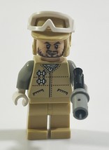 LEGO STAR WARS Hoth Officer Minifigure 8083 Rebel Trooper sw0258 - £7.78 GBP