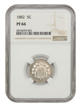 1882 5C NGC PR66 - $789.34