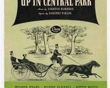 Up In Central Park Program Wilbur Evans Eileen Farrell Betty Bruce Celes... - £12.40 GBP