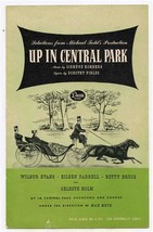 Up In Central Park Program Wilbur Evans Eileen Farrell Betty Bruce Celes... - £12.52 GBP