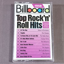 Billboard Top Rock &#39;n&#39; Roll Hits 1958 Cassette Tape Various Artists The Coasters - £6.26 GBP