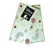 Disney Winnie the Pooh Kitchen Towels Piglet Balloons Cotton Red Gray 2-... - $17.38