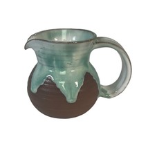 Vtg Glazed Pinecraft Canada Mini Creamer Pitcher NICE 3in HDM Pottery - $11.77