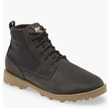 SOREL Caribou OTM Waterproof Chukka Men&#39;s Leather Suede Boot, Size 14, B... - $120.62