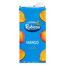 4 x Rubicon Mango Exotic Juice Drink Juice Blend 1L/33 oz Each -Free Shipping - £36.35 GBP