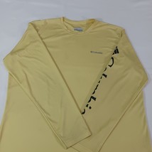 Columbia Omni-Shade FM6009 Men's Yellow Short Sleeves Graphic T-Shirt Chest 49" image 11