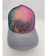 Richardson 112 Trucker Hat/ Cap Gray Bill [ FRESH ] WITH BLACK MESH BACK - $16.55