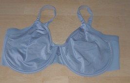 OLGA BLUE UNDERWIRE COMFORT-STRAP BRA-38D-#35056-BARELY WORN - $11.99