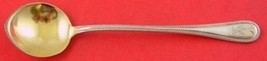 Bead by Durgin Sterling Silver Chocolate Spoon Gw Pointed w/ Dove Mono 5 1/2&quot; - $58.41