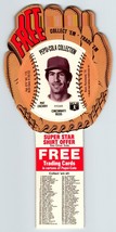 Pepsi-Cola Baseball Trading Card 1977 Pat Zachry Cincinnati Reds MLB Trade - £10.46 GBP
