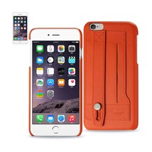 [Pack Of 2] Reiko Iphone 6 Plus Genuine Leather Hand Strap Case In Tangerine - £23.41 GBP