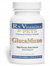 NEW Rx Vitamins For Pets GlucaMune Hypo-Allergenic Immune Support 90 Cap... - $48.59