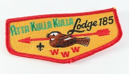 Vintage Atta Kulla Kulla 185 OA Order Arrow WWW Boy Scouts America Flap ... - £9.31 GBP