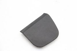 07-13 MERCEDES-BENZ W221 FRONT RIGHT PASSENGER SEAT BELT TRIM COVER BLACK E2768 image 3