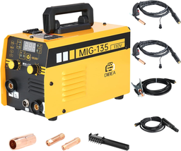 135A MIG Welder 110V Flux Core Mig Welder/Lift Tig/Stick 3 in 1 Welding Machine  - £231.03 GBP