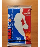 1989-90 NBA Hoops Sealed Wax Pack w/#90 Chris Mullin on back - $9.83 CAD