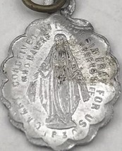 Mother Mary Conceived Without Sin Catholic Medal Pendant Vintage Pray Fo... - £7.86 GBP