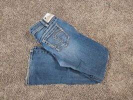 Silver Suki Bootcut Jeans Womans Size 30x32 (30x30) Western Flare Rockab... - $29.70